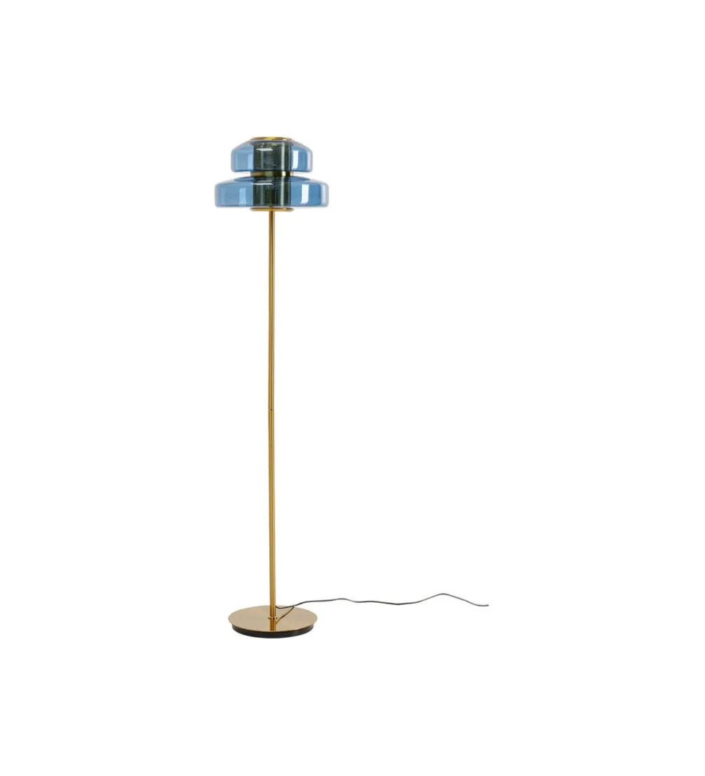 Lampa podłogowa ARCADIA 155 cm niebieska