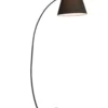Lampa podłogowa ARCH 188 cm czarna