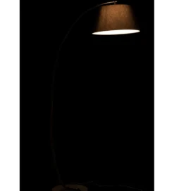 Lampa podłogowa ARCH 188 cm czarna