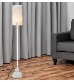 Lampa podłogowa ATELIE 151 cm biała