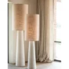 Lampa podłogowa AVA 168 cm naturalna biała
