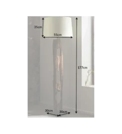 Lampa Podłogowa BARRACUDA 177 cm biała