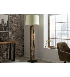 Lampa Podłogowa BARRACUDA 177 cm biała