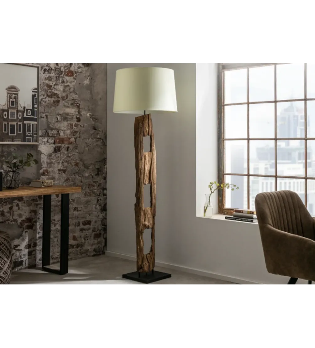 Lampa Podłogowa BARRACUDA 177 cm biała