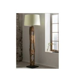 Lampa Podłogowa BARRACUDA 177 cm biała