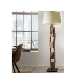 Lampa Podłogowa BARRACUDA 177 cm biała
