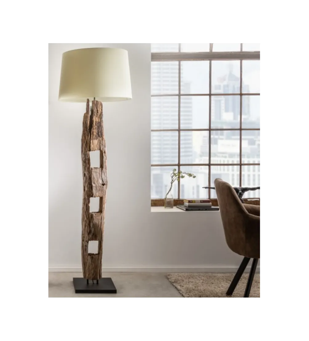 Lampa Podłogowa BARRACUDA 177 cm biała