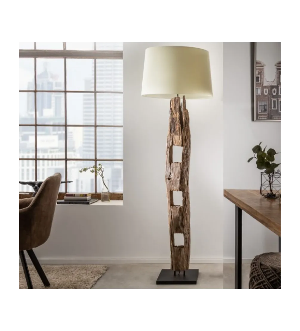 Lampa Podłogowa BARRACUDA 177 cm biała