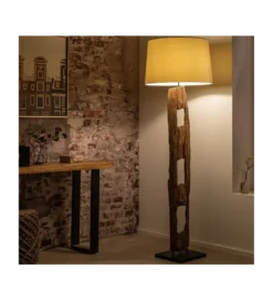 Lampa Podłogowa BARRACUDA 177 cm biała