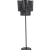 Lampa podłogowa BATERA 148 cm czarna