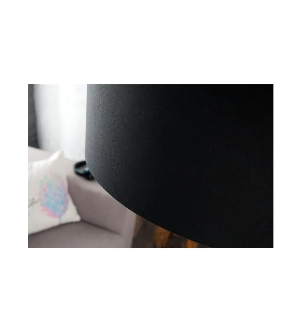 Lampa podłogowa Big Bow czarna