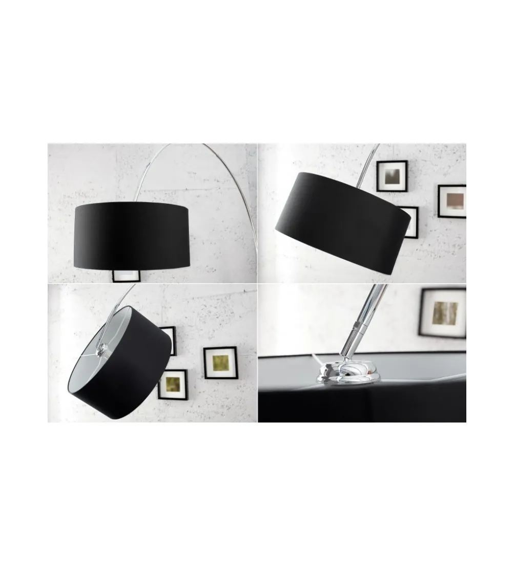 Lampa podłogowa Big Bow czarna