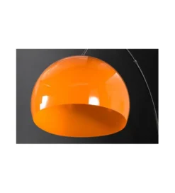Lampa podłogowa Big Bow II 175 cm - 205 cm pomarańczowa