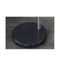 Lampa podłogowa Big Bow II srebrna