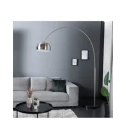 Lampa podłogowa Big Bow II srebrna