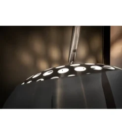 Lampa podłogowa Big Bow II srebrna