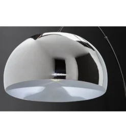 Lampa podłogowa Big Bow II srebrna