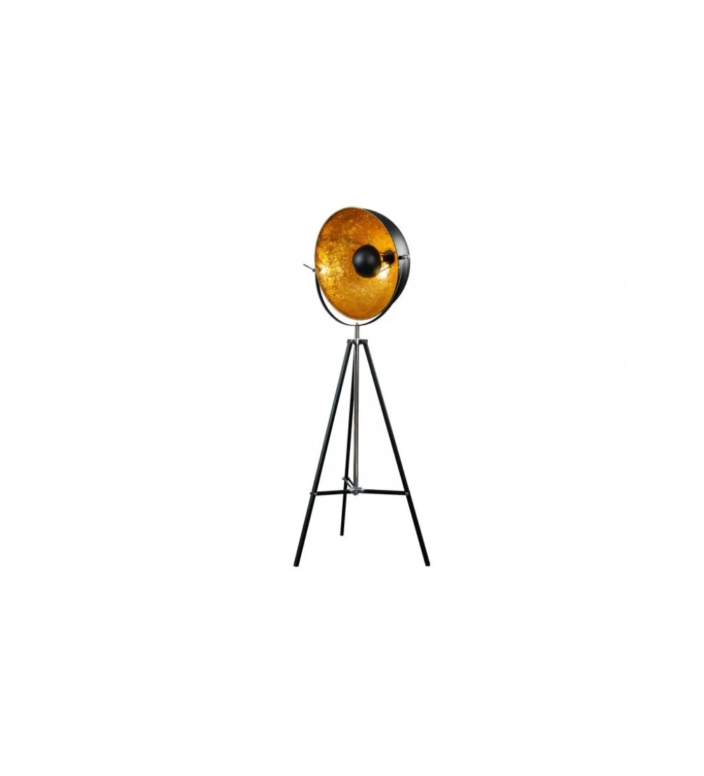 Lampa podłogowa Big Studio 160 cm czarno złota