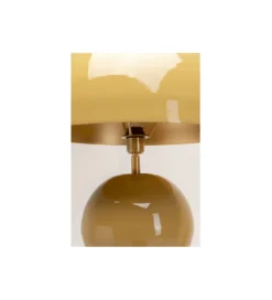 Lampa podłogowa CANDY 135 cm musztardowa