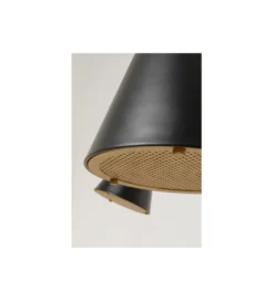 Lampa podłogowa CAPPELLINO 210 cm czarny mat