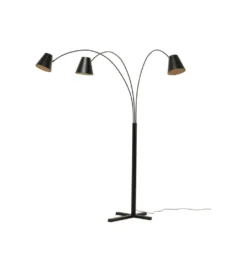 Lampa podłogowa CAPPELLINO 210 cm czarny mat