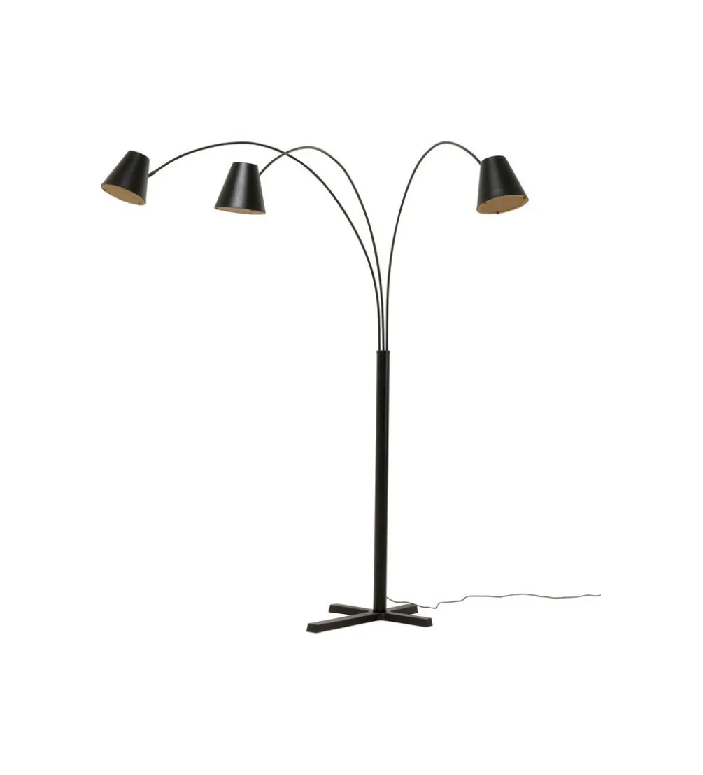 Lampa podłogowa CAPPELLINO 210 cm czarny mat