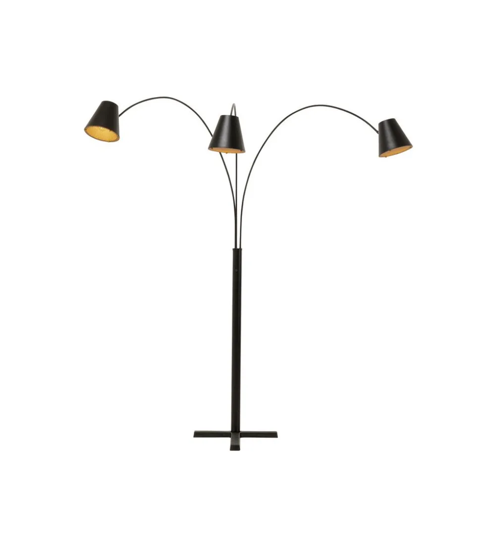 Lampa podłogowa CAPPELLINO 210 cm czarny mat