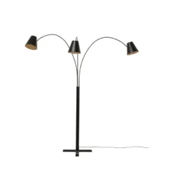 Lampa podłogowa CAPPELLINO 210 cm czarny mat