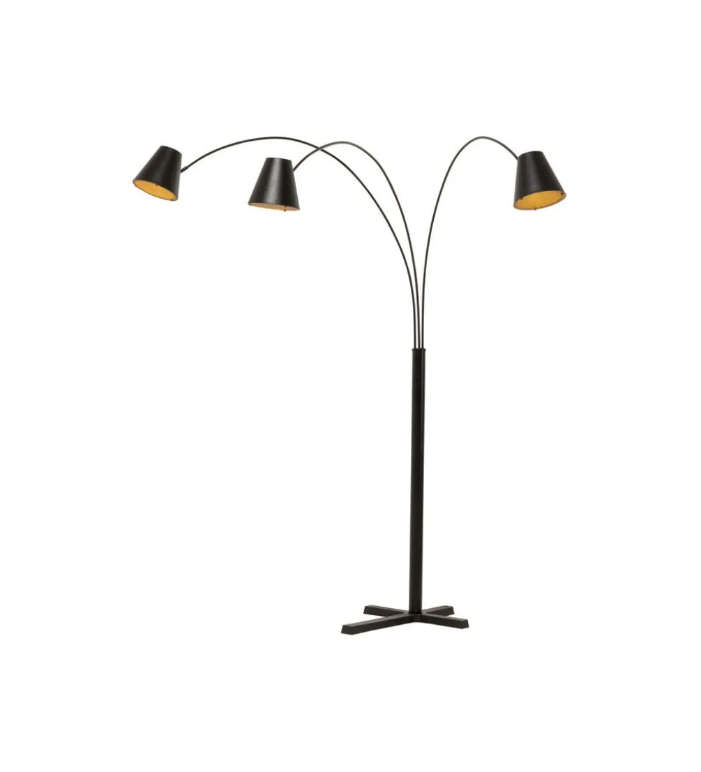 Lampa podłogowa CAPPELLINO 210 cm czarny mat