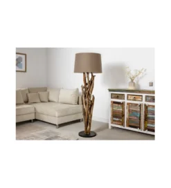 Lampa podłogowa Cara 150 cm taupe