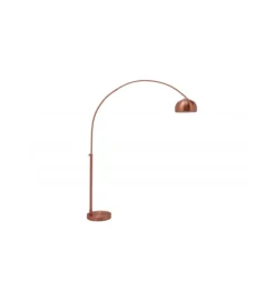 Lampa podłogowa 170-210 cm Big Bow miedziana rególowana
