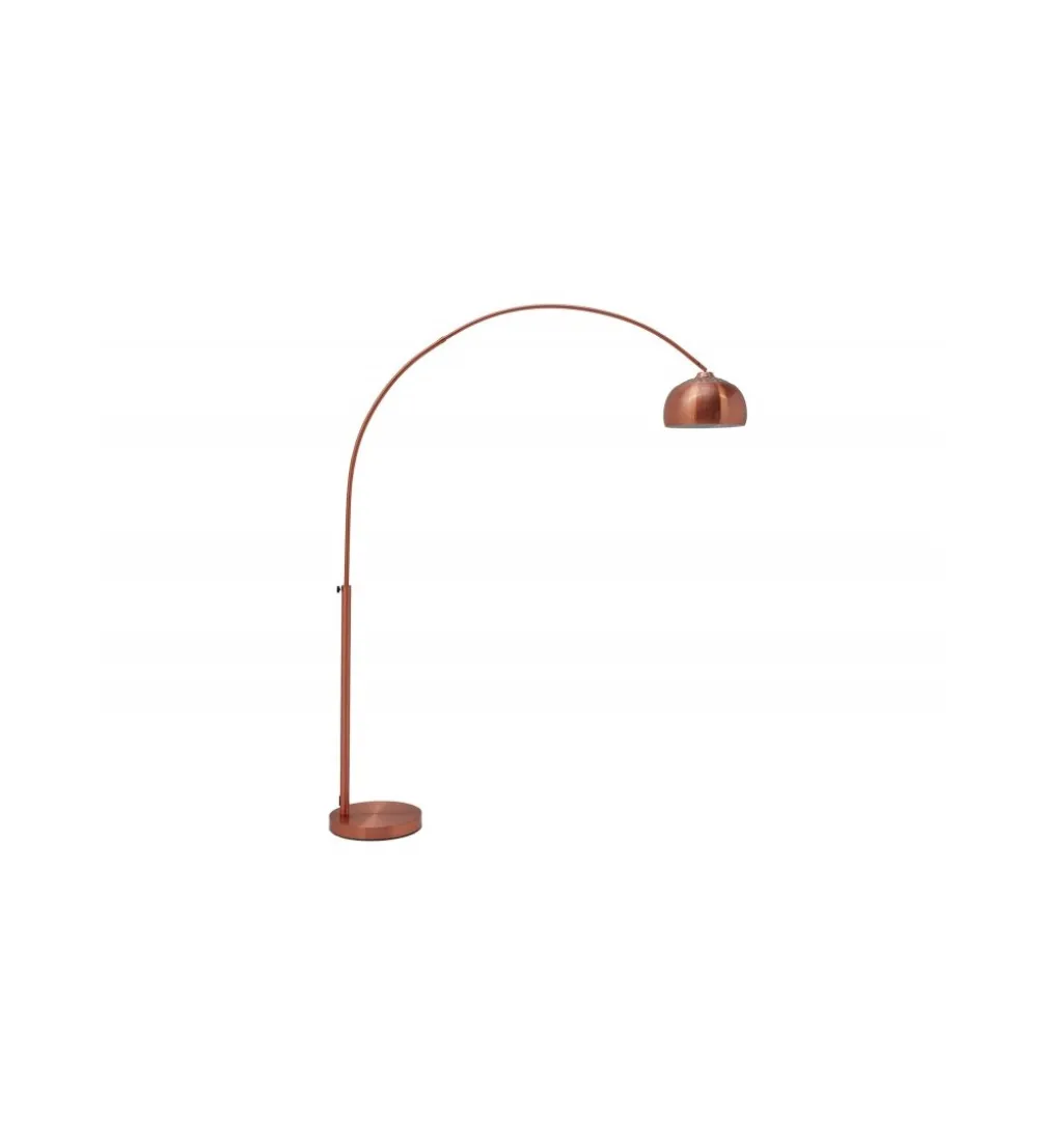 Lampa podłogowa 170-210 cm Big Bow miedziana rególowana