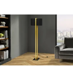 Lampa podłogowa COLLEEN 160 cm złota