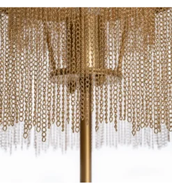 Lampa podłogowa DANCEY 151 cm złota