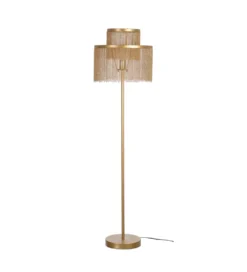 Lampa podłogowa DANCEY 151 cm złota