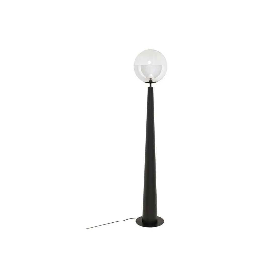 Lampa podłogowa DISCO BALL 163 cm czarna