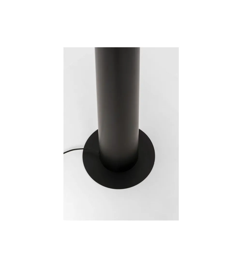 Lampa podłogowa DISCO BALL 163 cm czarna