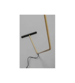 Lampa podłogowa DORO 130 cm czarna