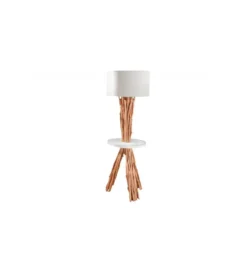 Lampa podłogowa Driftwood 153 cm biała