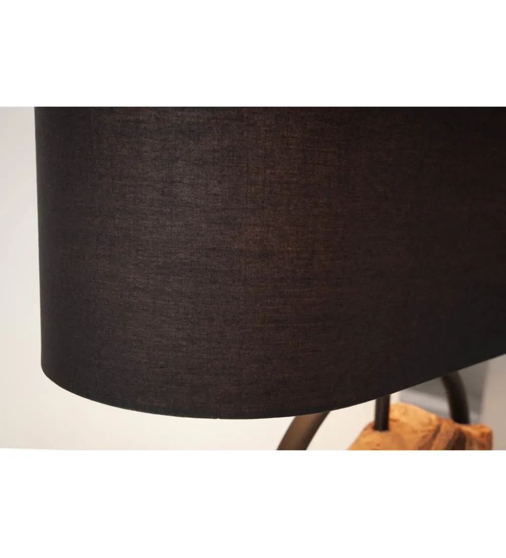 Lampa podłogowa Elit 147 cm czarna