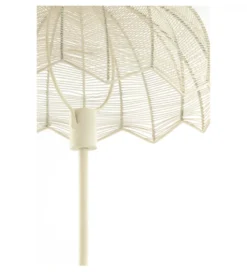 Lampa podłogowa ESPELO 150 cm kremowa