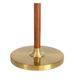 Lampa podłogowa ETARAL 50 cm biało złota