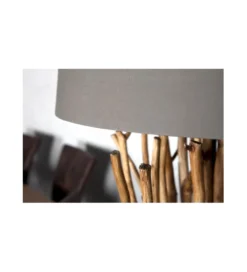 Lampa podłogowa Euphoria 175 cm szarobrązowa