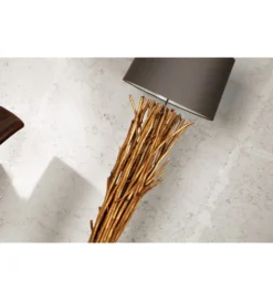 Lampa podłogowa Euphoria 175 cm szarobrązowa