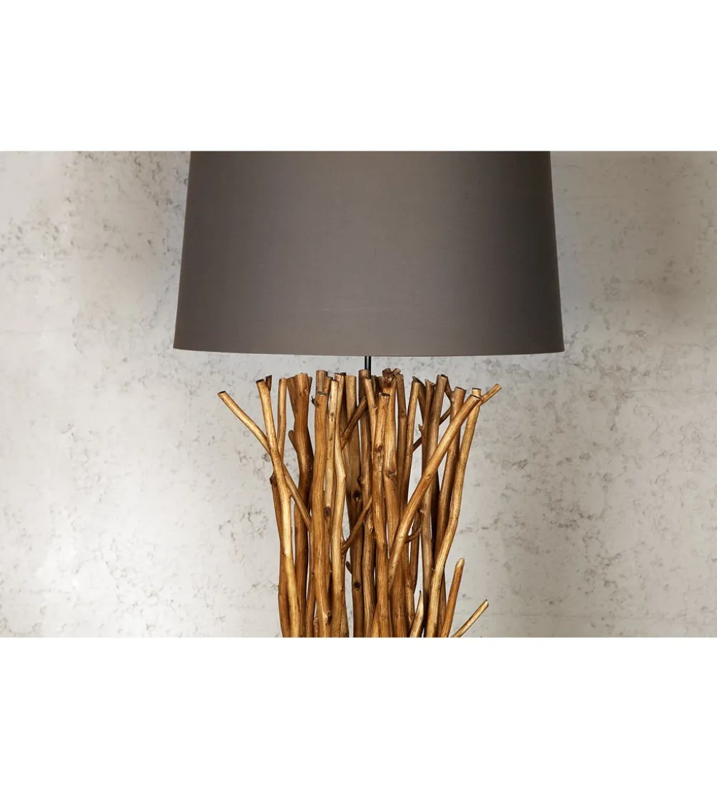 Lampa podłogowa Euphoria 175 cm szarobrązowa