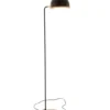 Lampa podłogowa EVY 130 cm czarna naturalna