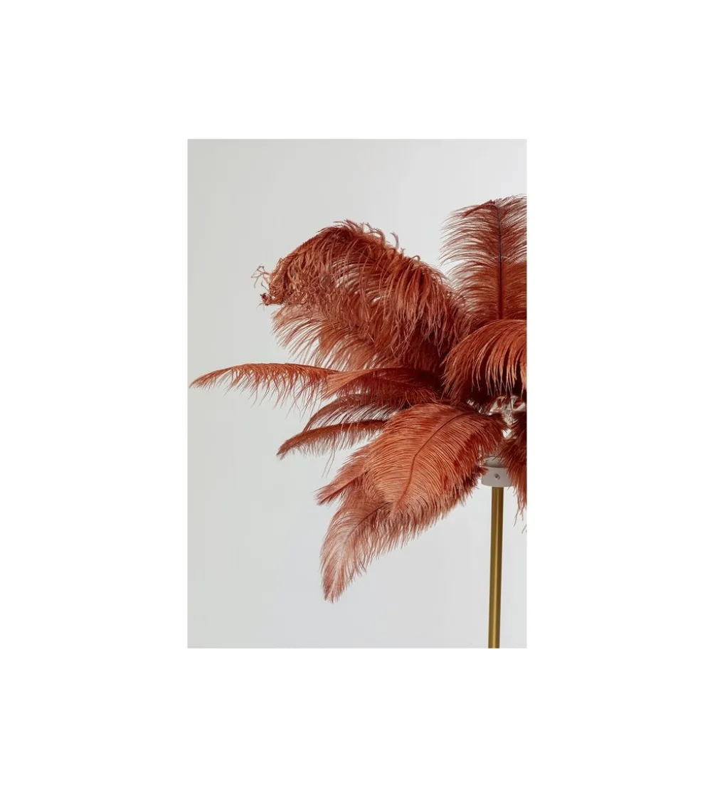 Lampa podłogowa FEATHER PALM 165 cm pióra