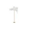 Lampa podłogowa FEATHER PALM 165 Cm Pióra biała