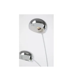 Lampa podłogowa FIVE FINGERS 201 cm srebrna