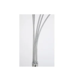 Lampa podłogowa FIVE FINGERS 201 cm srebrna